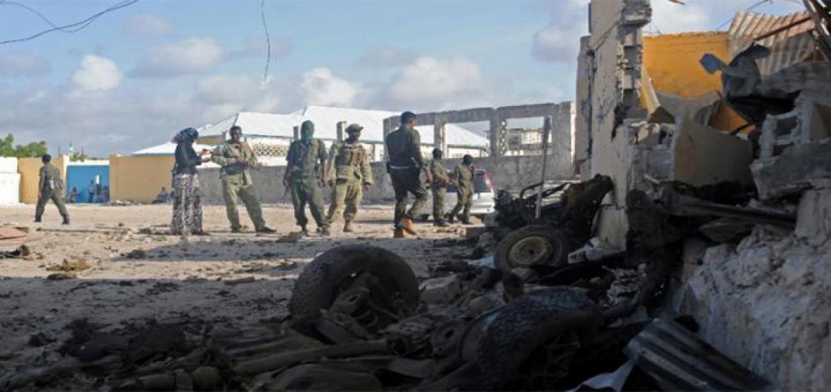 At least 12 killed as Shebab attack Somalia hotel: police